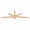Ekena Millwork Davenport Smooth Timber Gable Bracket, Douglas Fir, 72"W x 27"H x 1 1/2"D x 3 1/2"F, 9/12 Pitch GBW072X27X0204DAV00SDF - alternate 2